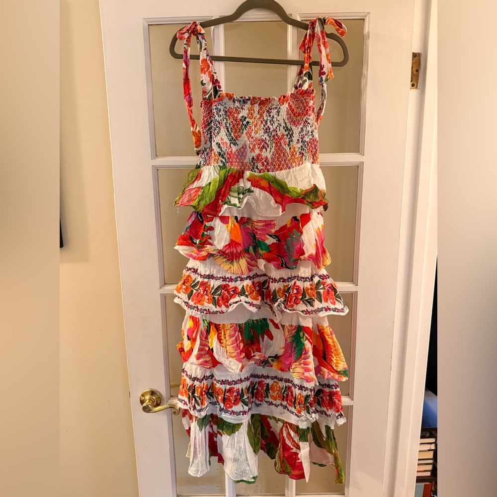 Colorful Floral Farm Rio Dress - Picture 4 of 4